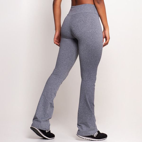 calça bailarina cinza